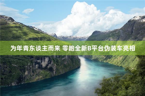 为年青东谈主而来 零跑全新B平台伪装车亮相