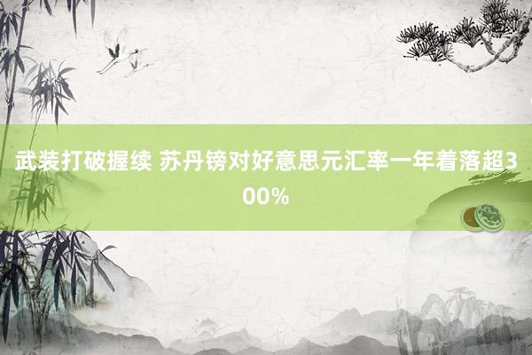 武装打破握续 苏丹镑对好意思元汇率一年着落超300%