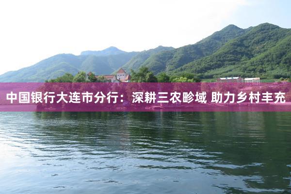 中国银行大连市分行：深耕三农畛域 助力乡村丰充