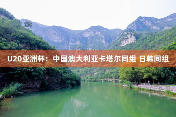 U20亚洲杯：中国澳大利亚卡塔尔同组 日韩同组