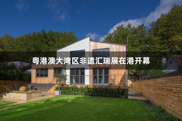 粤港澳大湾区非遗汇瑞展在港开幕
