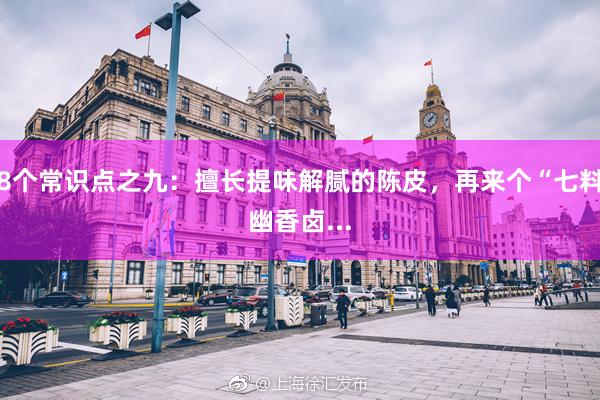 8个常识点之九：擅长提味解腻的陈皮，再来个“七料幽香卤...